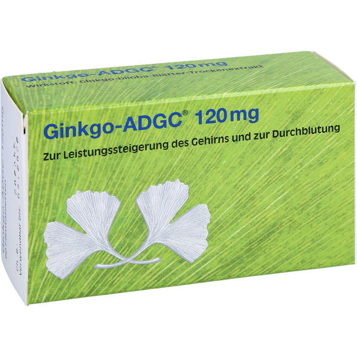Ginkgo-ADGC 120 mg Filmtabletten, 60 pc Tablettes