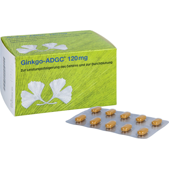 Ginkgo-ADGC 120 mg, Filmtabletten, 120 pc Tablettes