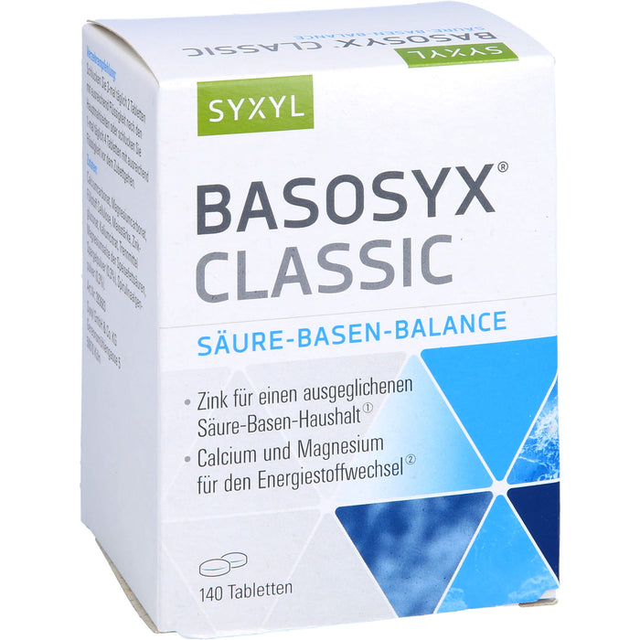 BASOSYX Classic Tabletten, 140 pc Tablettes