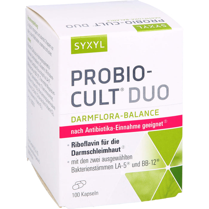 SYXYL Probio-Cult Duo Darmflora-Balance Kapseln, 100 pcs. Capsules