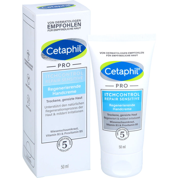 Cetaphil Pro Itch Control Handcreme, 50 ml Cream