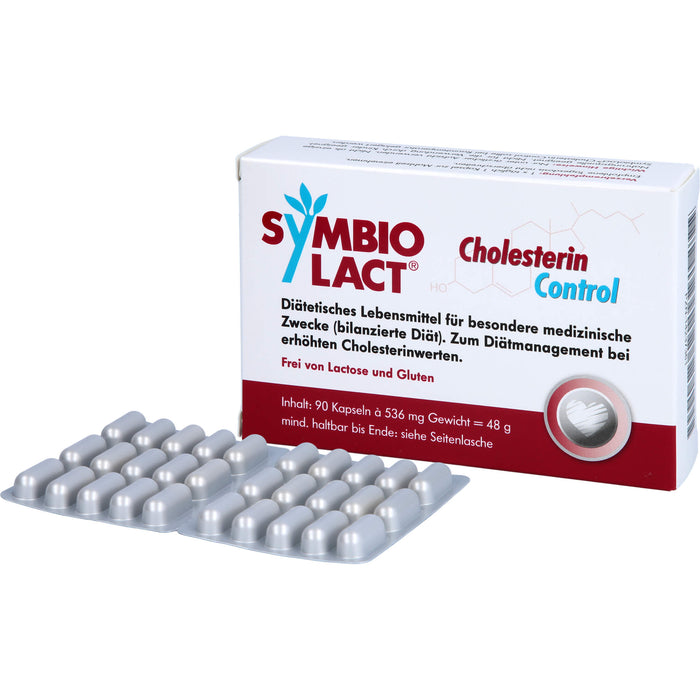 SYMBIO LACT Cholesterin Control Kapseln, 90 pcs. Capsules