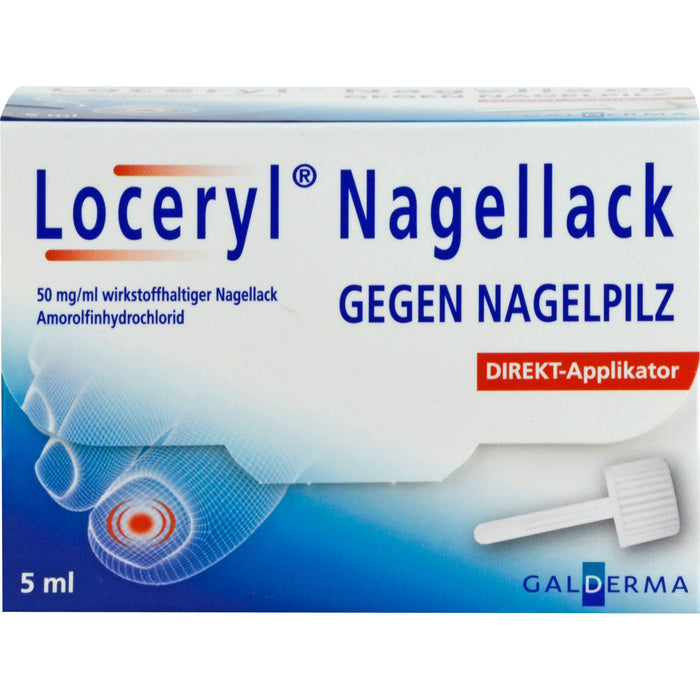Loceryl wirkstoffhaltiger Nagellack gegen Nagelpilz, 5 ml Vernis à ongles contenant une substance active
