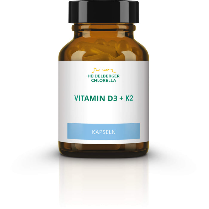 Vitamin D3 + K2 Kapseln, 90 St KAP