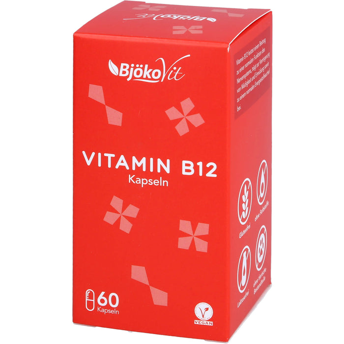 BjökoVit Vitamin B12 Vegi-Kapseln, 60 pc Capsules