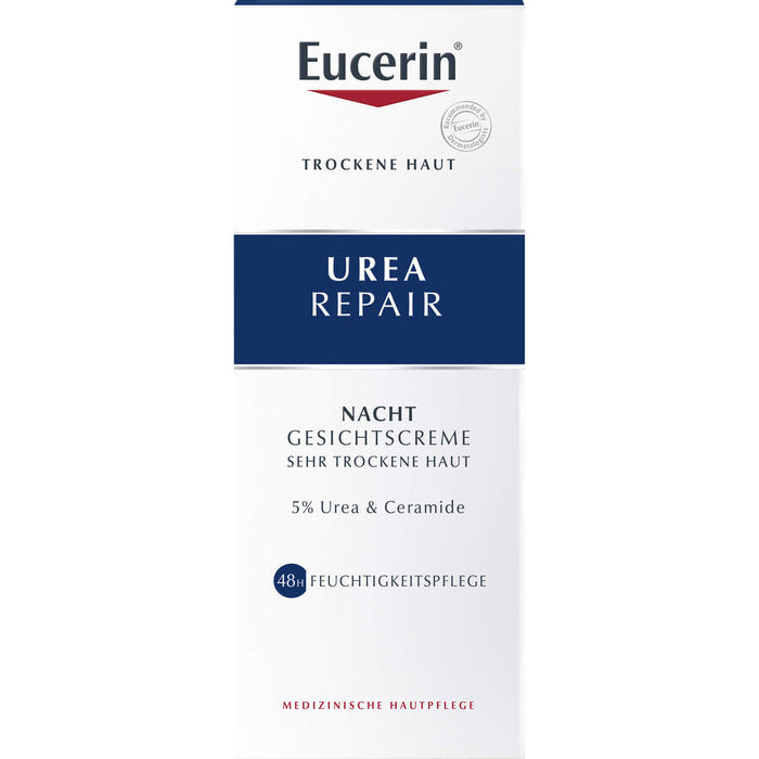 Eucerin Urea Repair 5% Nacht Gesichtscreme, 50 ml Cream