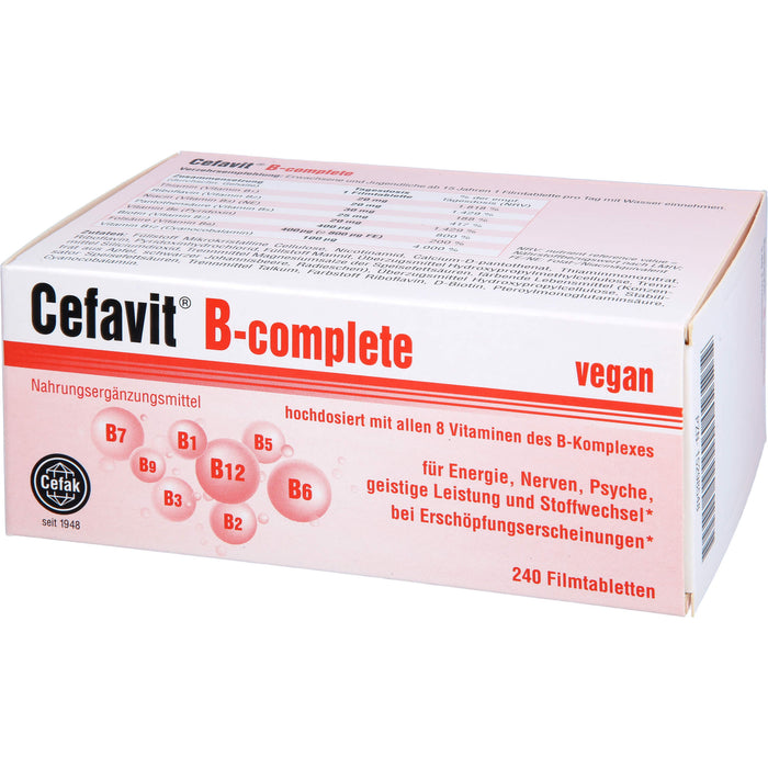 Cefavit B-complete, 240 St FTA
