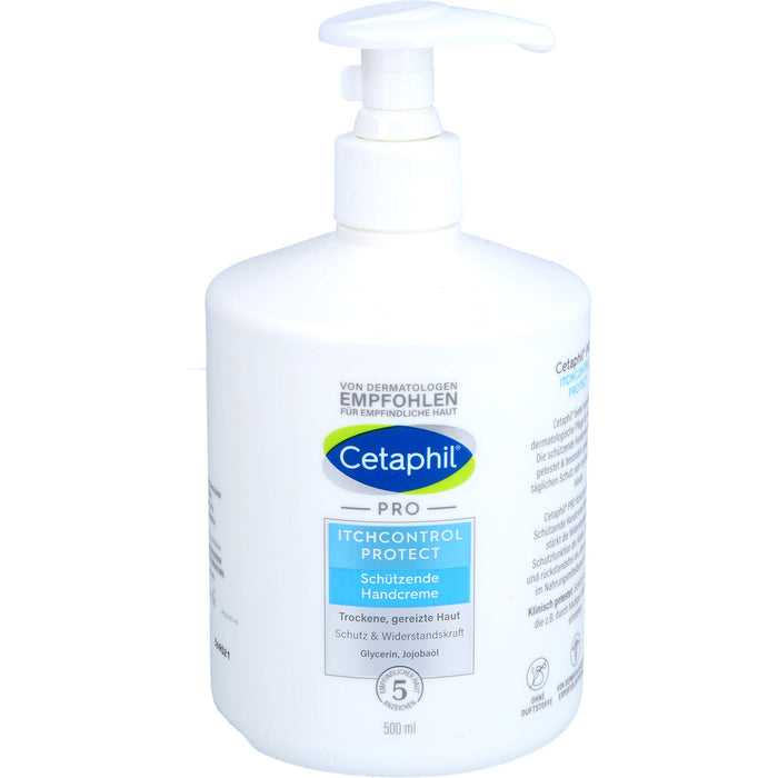 Cetaphil Pro Itch Control Protect Handcreme, 500 ml Cream