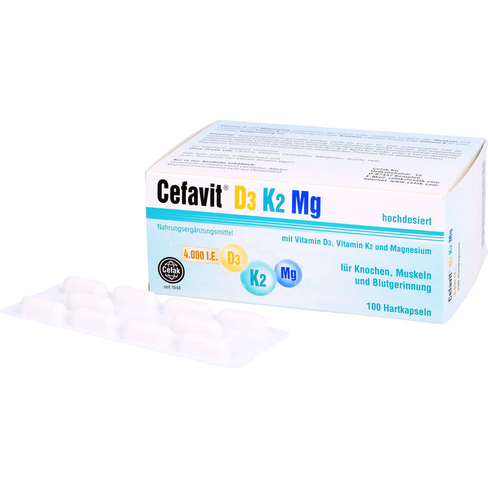 Cefavit D3 K2 Mg 4,000 I.E., 100 St HKP