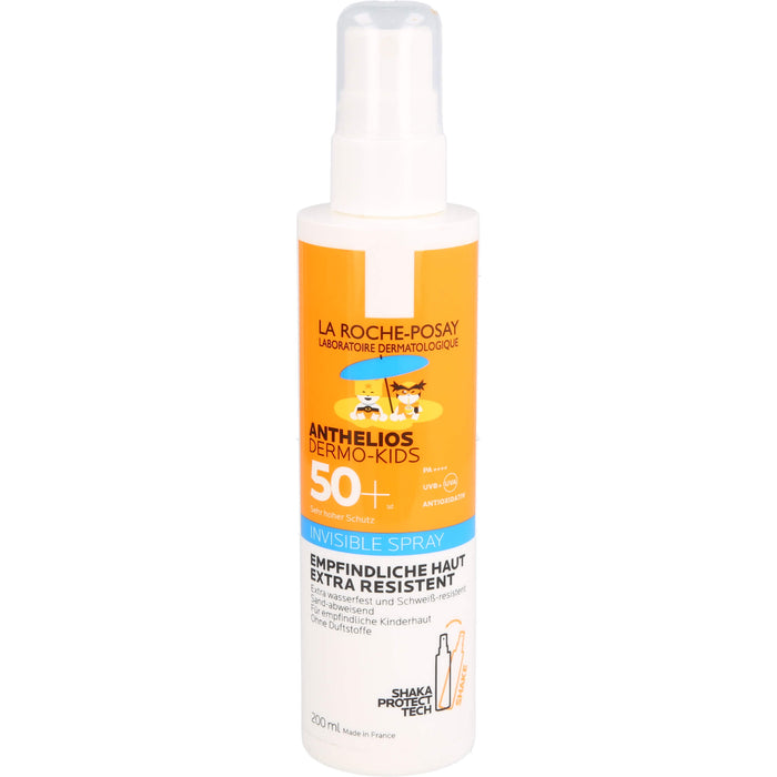 LA ROCHE-POSAY Anthelios invisible Dermo-Kids Spray lsf 50+ + 40 ml Posthelios Gel gratis, 200 ml Solution