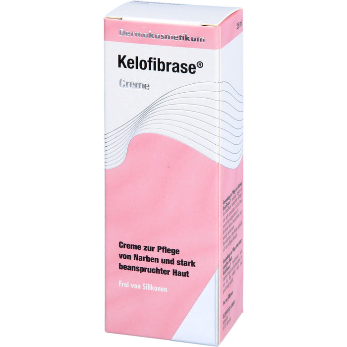 Kelofibrase Creme zur Pflege von Narben und beanspruchter Haut, 25 ml Crème
