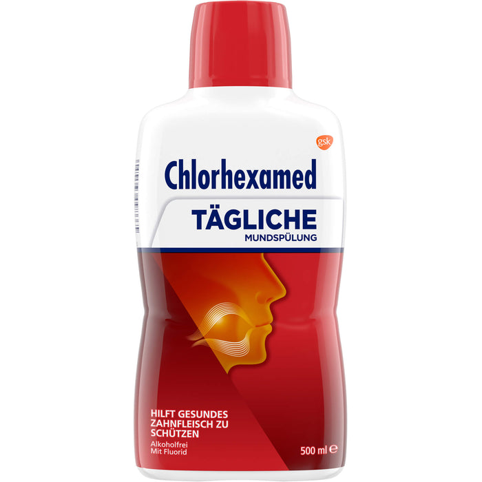 Chlorhexamed tägliche Mundspülung, 500 ml Solution