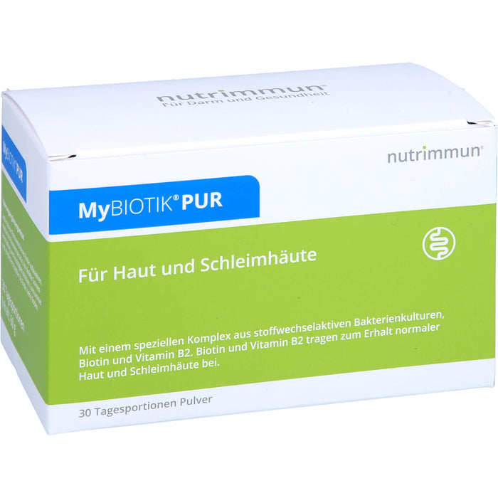 nutrimmun MyBIOTIK Pur Pulver für Haut und Schleimhäute, 30 pc Sachets
