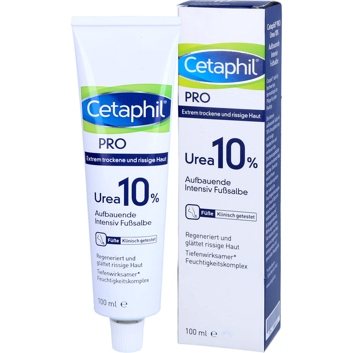 Cetaphil Pro Urea 10% aufbauende Intensiv-Fußsalbe, 100 g Onguent