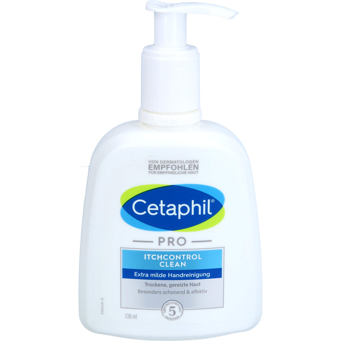 Cetaphil pro ItchControl Clean extra milde Handreinigung für strapazierte Hände, 236 ml Cream