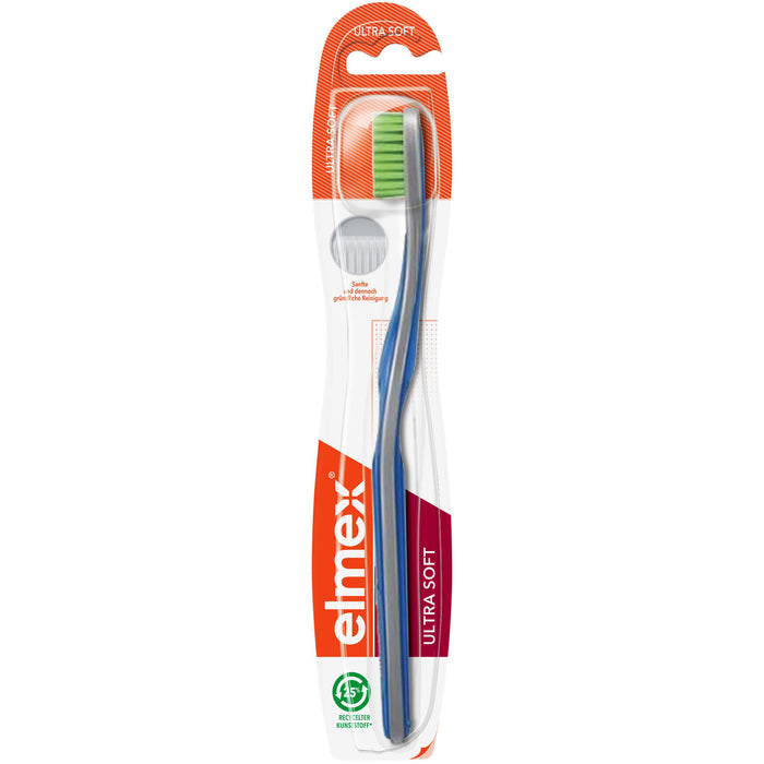 Elmex ultra soft Zahnbürste extra sanfte effektive Reinigung der Zähne und des Zahnfleisches, 1 pc Brosse à dents
