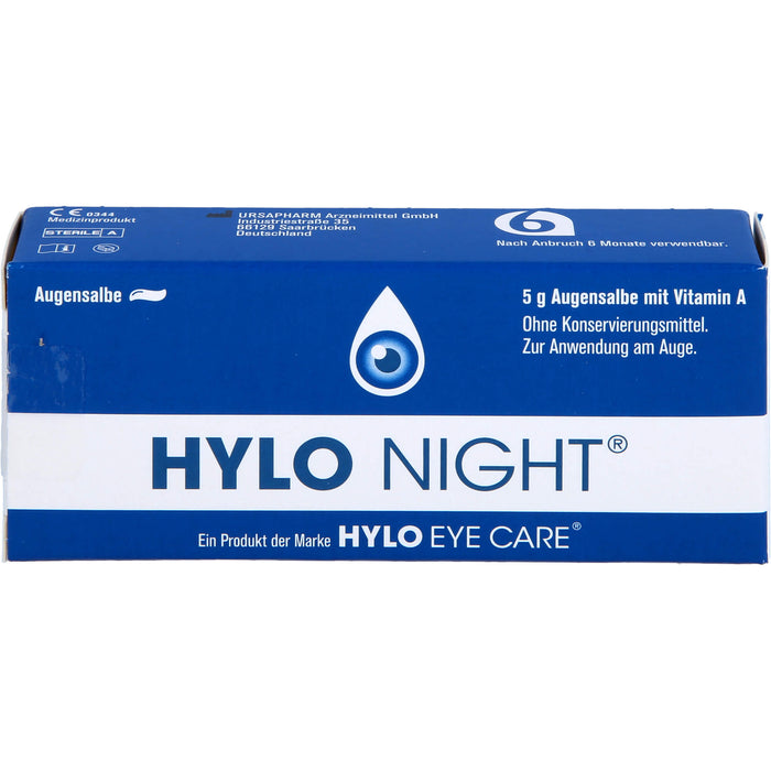 Hylo Night Augensalbe, 5 g Ointment