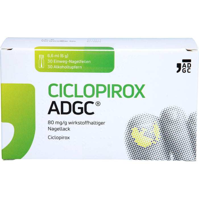 CICLOPIROX ADGC wirkstoffhaltiger Nagellack bei Nagelpilzinfektionen, 6.6 ml Vernis à ongles contenant une substance active