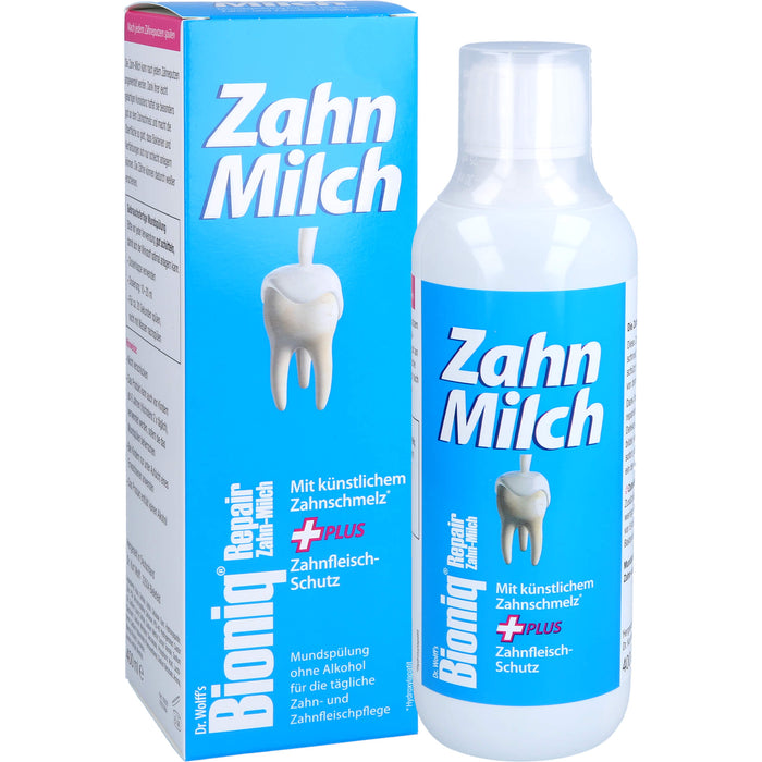 Bioniq Repair Zahn-Milch Mundspülung, 400 ml Solution