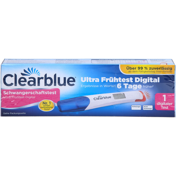 Clearblue Schwangerschaftstest Ultra Frühtest Dig, 1 pcs. Test
