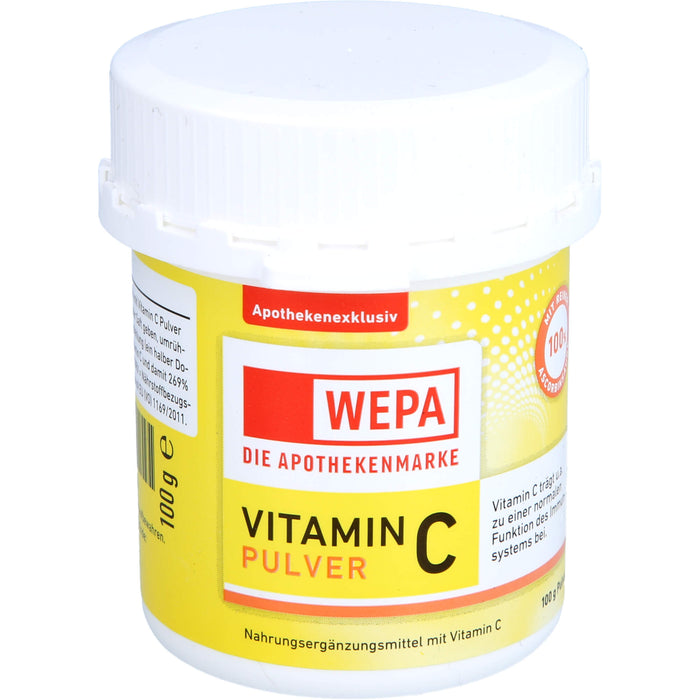 WEPA Vitamin C Pulver Dose, 100 g Poudre