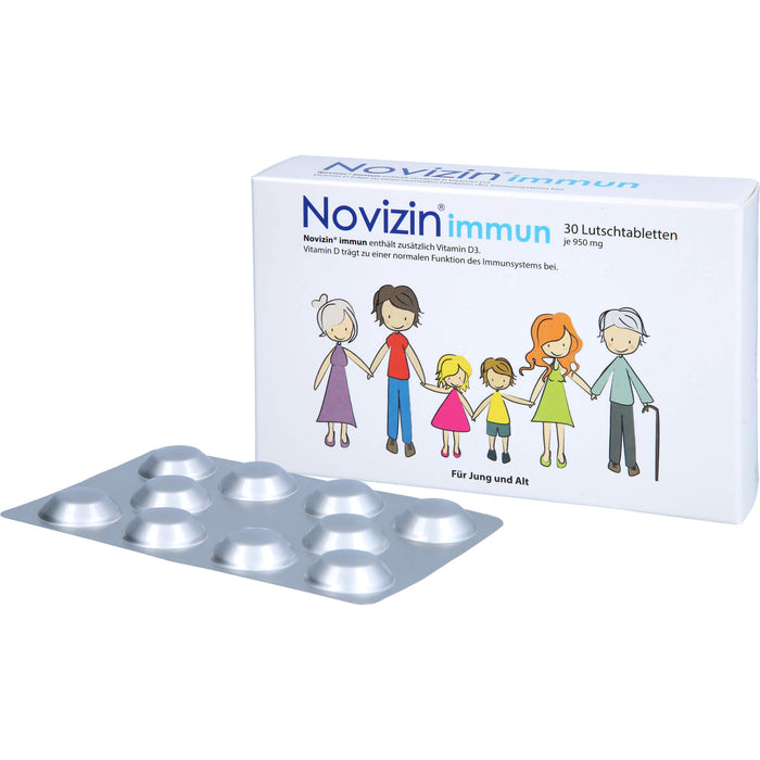 Novizin immun Lutschtabletten für jung und alt für das Immunsystem, 30 pcs. Tablets