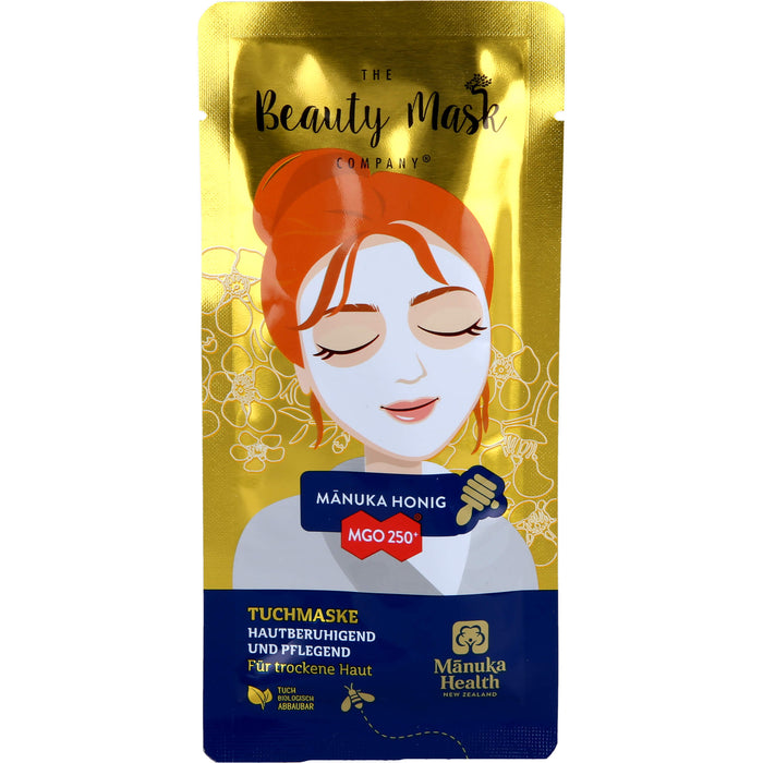 Manuka Health Gesichtstuchmaske Honig MGO 250+, 1 pcs. Face mask