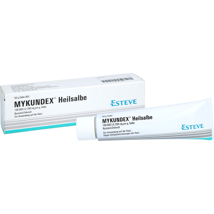MYKUNDEX Heilsalbe gegen Hefepilzerkrankungen der Haut, 50 g Ointment