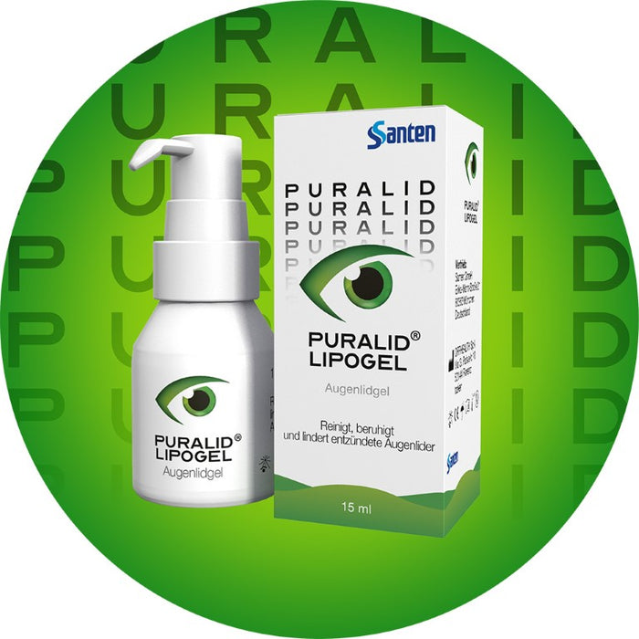 Puralid Lipogel - das medizinische Lidrand-Pflegegel, 15 ml Solution