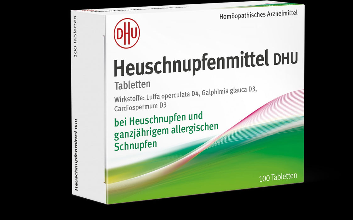 DHU Heuschnupfenmittel – macht nicht müde – hilft Augen und Nase, 100 pc Tablettes