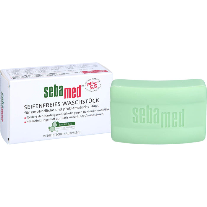 Sebamed seifenfreies Waschstück für empfindliche & problematische Haut, 150 g body care