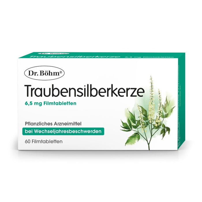 Dr Böhm Traubensilberkerze 6,5 mg Filmtabletten, 60 St. Tabletten