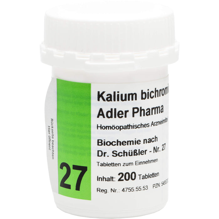 Biochemie Adler 27 Kalium bichromicum D12 Tbl., 200 St TAB