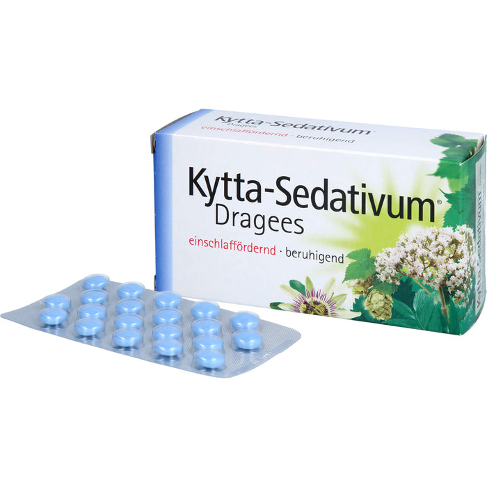 Kytta-Sedativum Dragees bei Unruhe und Einschlafstörungen, 100 pc Tablettes