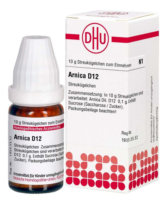 DHU Arnica D12 Streukügelchen, 10 g Globules