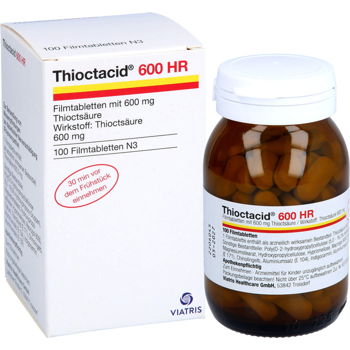 Thioctacid 600 HR Filmtabletten, 100 pc Tablettes