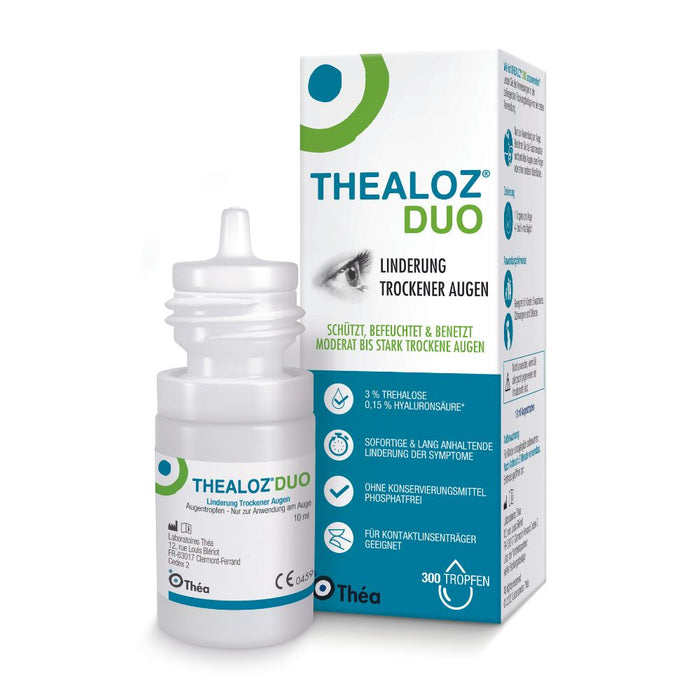 Thealoz Duo Augentropfen, 10 ml Solution