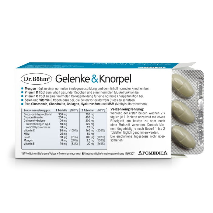 Dr Böhm Gelenke & Knorpel Tabletten, 120 pcs. Tablets
