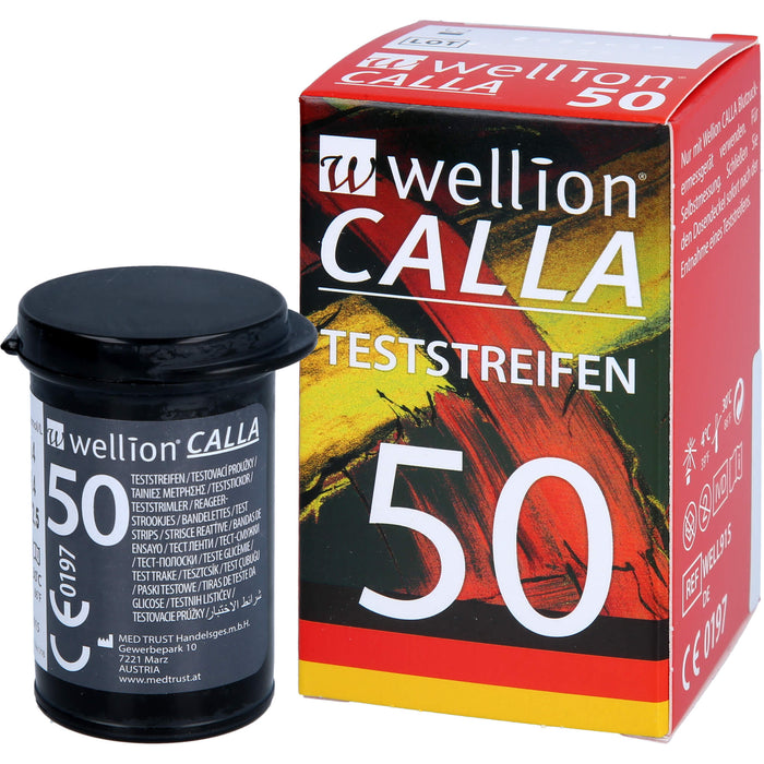 Wellion calla Teststreifen, 50 pcs. Test strips