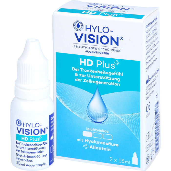 Hylo-Vision HD plus Augentropfen, 30 ml Solution